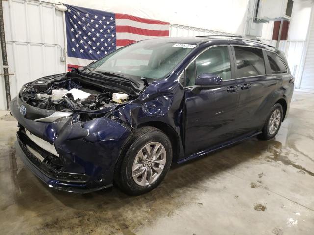 TOYOTA SIENNA LE 2022 5tdkrkec6ns125649