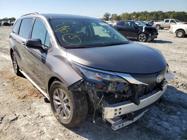 TOYOTA SIENNA LE 2021 5tdkrkec7ms001775