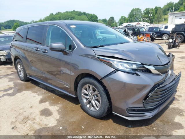 TOYOTA SIENNA 2021 5tdkrkec7ms020052