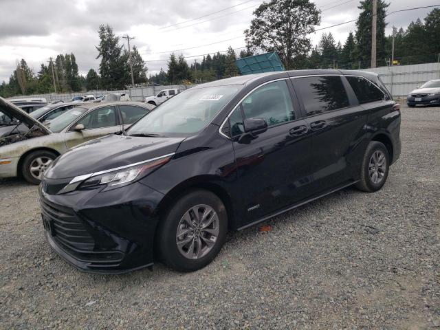 TOYOTA SIENNA LE 2021 5tdkrkec7ms024375