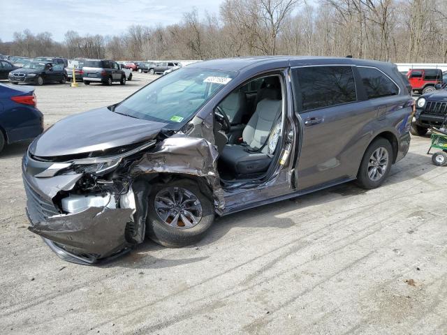 TOYOTA SIENNA LE 2021 5tdkrkec7ms039748