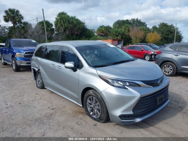 TOYOTA SIENNA 2021 5tdkrkec7ms046845