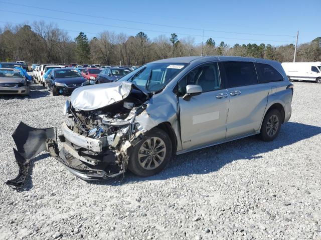 TOYOTA SIENNA LE 2021 5tdkrkec7ms064813