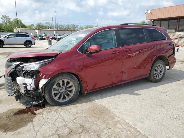 TOYOTA SIENNA LE 2022 5tdkrkec7ns075666