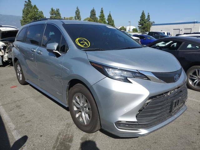 TOYOTA SIENNA LE 2021 5tdkrkec8ms010002