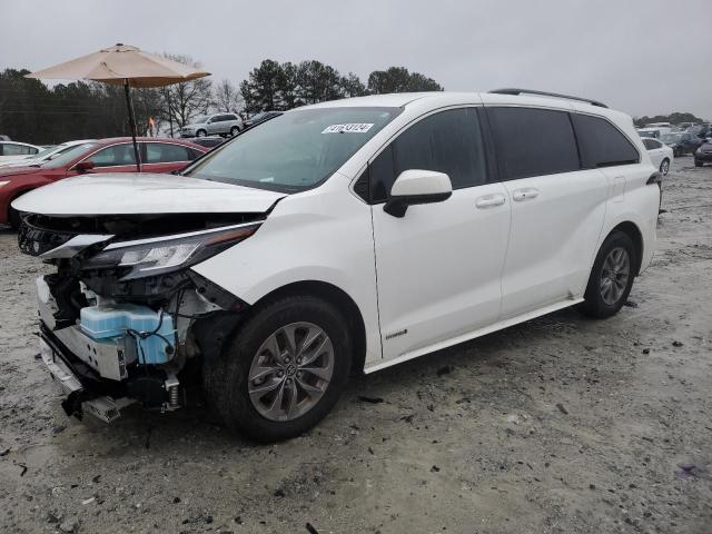 TOYOTA SIENNA LE 2021 5tdkrkec8ms034056