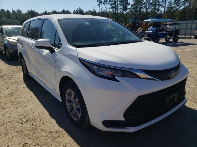 TOYOTA SIENNA LE 2021 5tdkrkec8ms039256