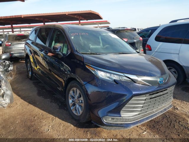 TOYOTA SIENNA 2021 5tdkrkec8ms042223