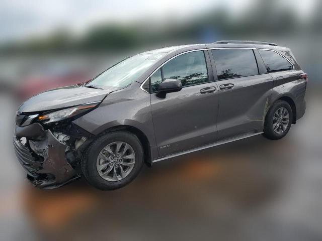 TOYOTA SIENNA LE 2021 5tdkrkec8ms048782