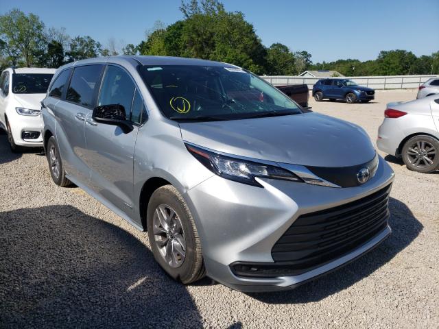 TOYOTA SIENNA LE 2021 5tdkrkec9ms017122