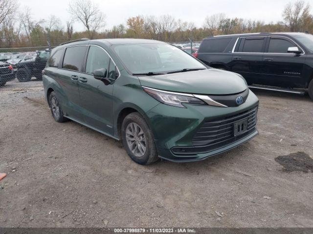 TOYOTA SIENNA 2021 5tdkrkec9ms043073