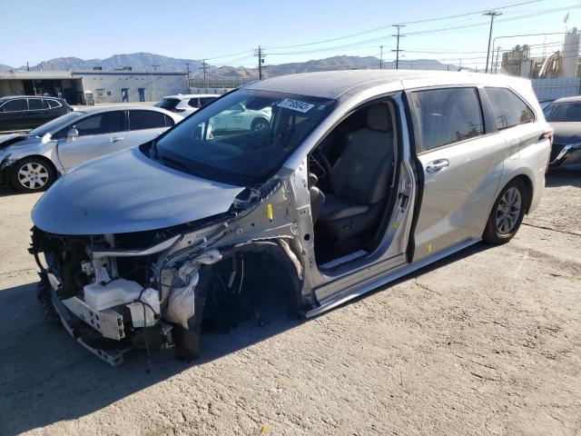 TOYOTA SIENNA LE 2021 5tdkrkec9ms043204