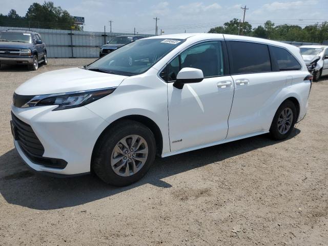 TOYOTA SIENNA LE 2021 5tdkrkec9ms046085