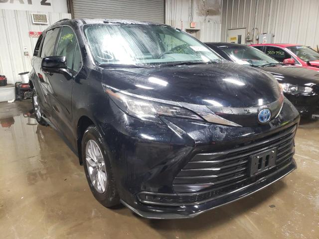 TOYOTA SIENNA LE 2022 5tdkrkec9ns078424