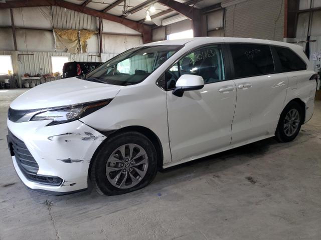 TOYOTA SIENNA LE 2022 5tdkrkec9ns116055