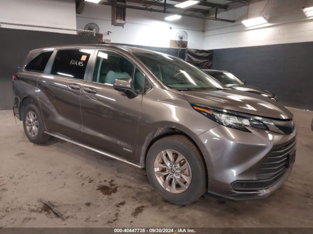 TOYOTA SIENNA 2021 5tdkrkecxms010101