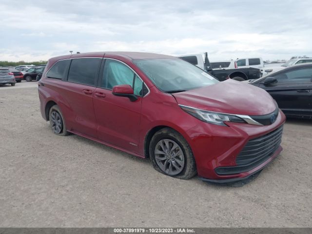 TOYOTA SIENNA 2021 5tdkrkecxms046659