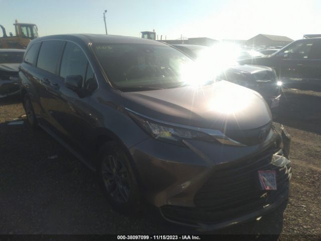 TOYOTA SIENNA 2022 5tdkrkecxns107302