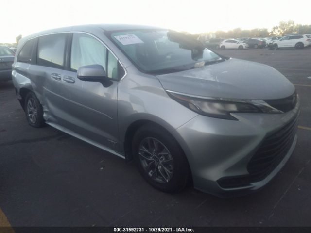 TOYOTA SIENNA 2021 5tdkskfc0ms008974