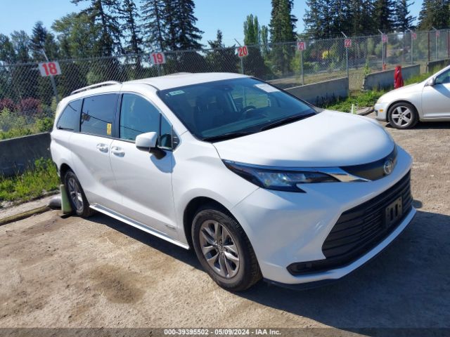 TOYOTA SIENNA 2021 5tdkskfc1ms029638