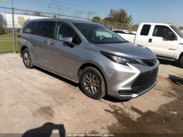 TOYOTA SIENNA 2021 5tdkskfc1ms035763