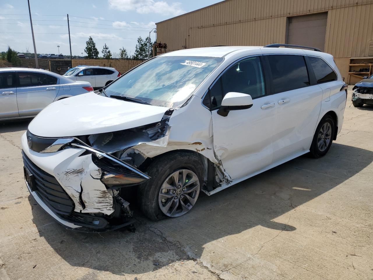 TOYOTA SIENNA 2021 5tdkskfc2ms018342