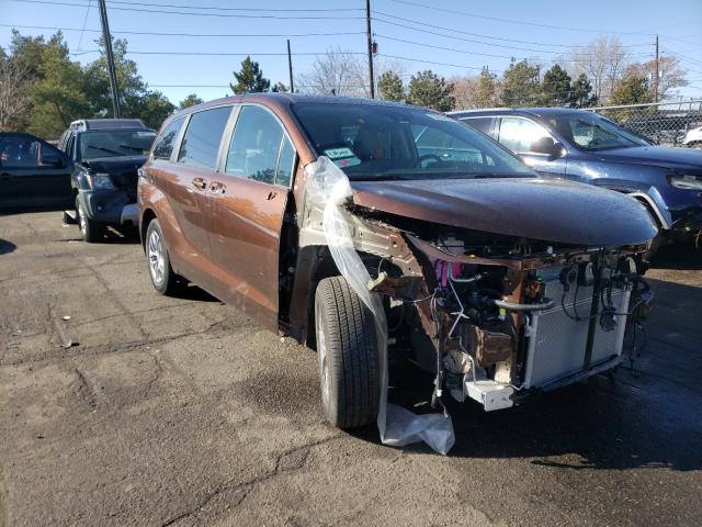 TOYOTA SIENNA LE 2021 5tdkskfc4ms004667