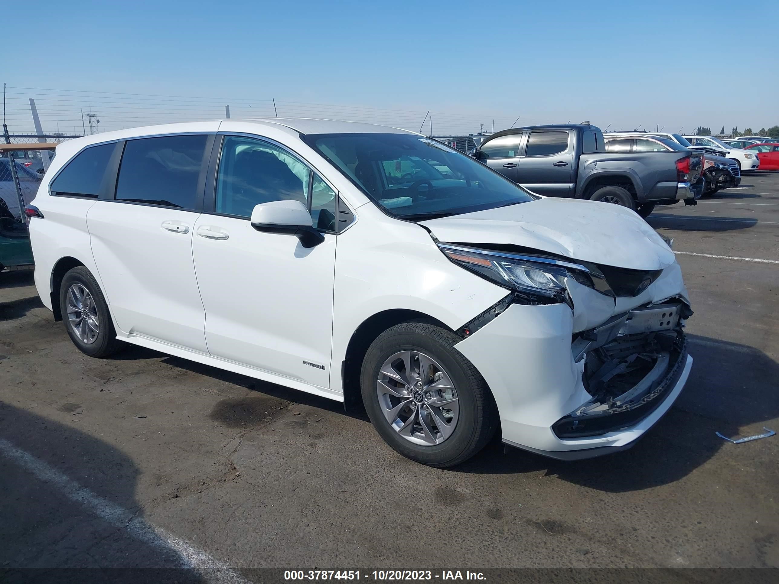 TOYOTA SIENNA 2021 5tdkskfc4ms009254