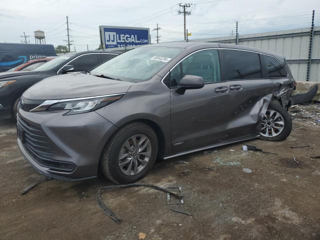 TOYOTA SIENNA LE 2021 5tdkskfc5ms019274