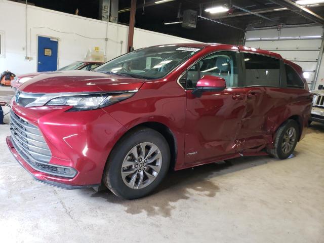 TOYOTA SIENNA LE 2021 5tdkskfc8ms009760