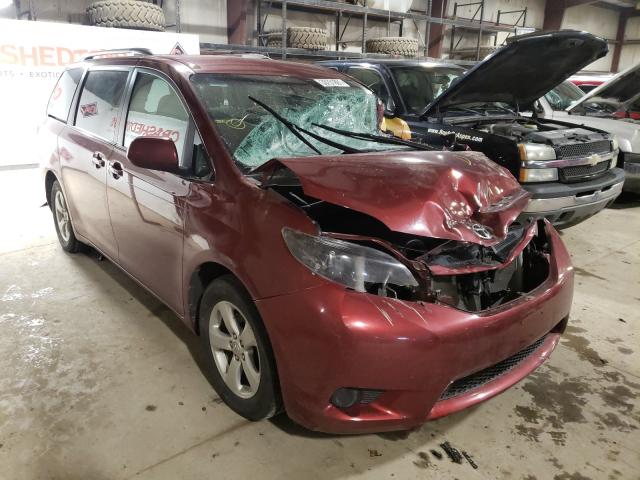 TOYOTA SIENNA LE 2017 5tdkz3dc0hs766744