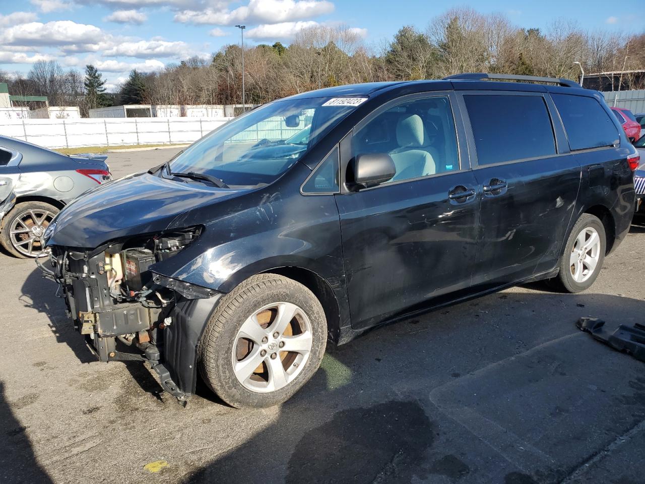 TOYOTA SIENNA 2017 5tdkz3dc0hs776528