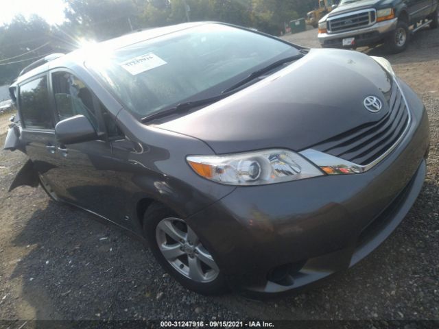 TOYOTA SIENNA 2017 5tdkz3dc0hs788131