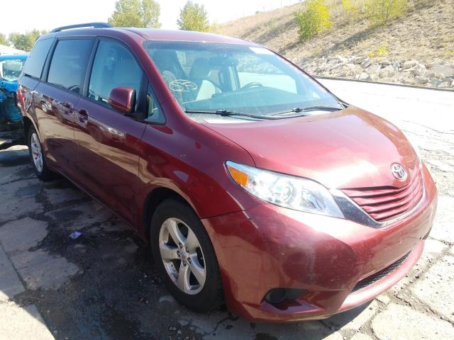 TOYOTA SIENNA LE 2017 5tdkz3dc0hs820625