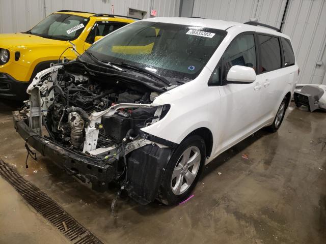 TOYOTA SIENNA LE 2017 5tdkz3dc0hs824156