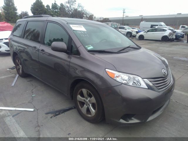 TOYOTA SIENNA 2017 5tdkz3dc0hs852457