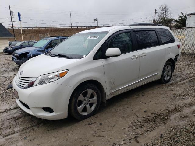 TOYOTA SIENNA LE 2017 5tdkz3dc0hs878296