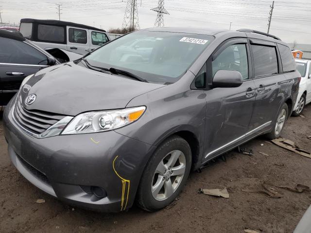 TOYOTA SIENNA LE 2017 5tdkz3dc0hs882607