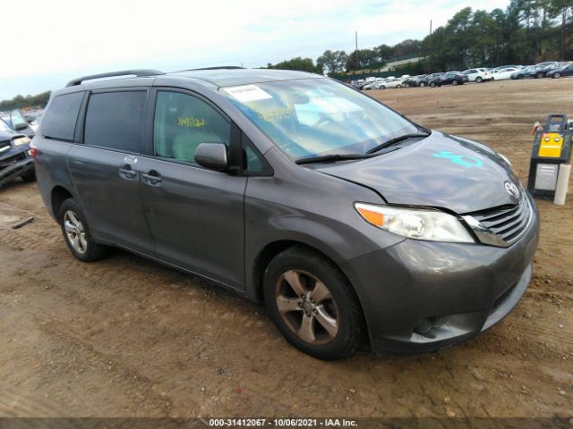 TOYOTA SIENNA 2017 5tdkz3dc0hs892411