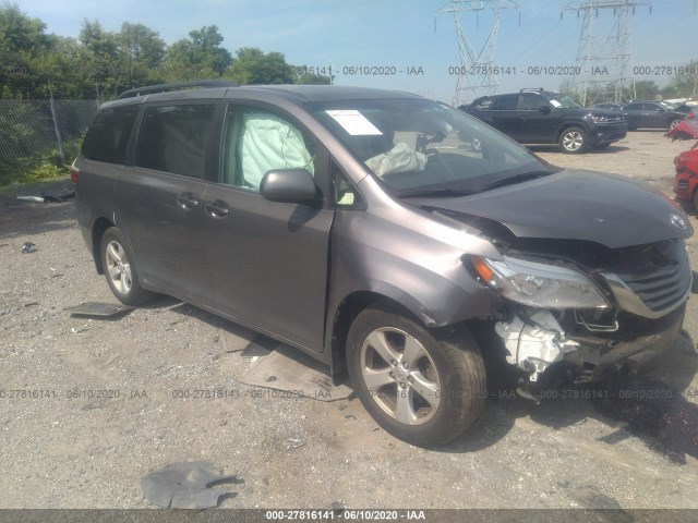 TOYOTA SIENNA 2017 5tdkz3dc0hs898645