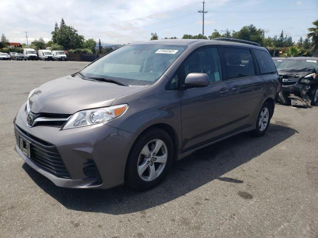 TOYOTA SIENNA LE 2020 5tdkz3dc0ls063234