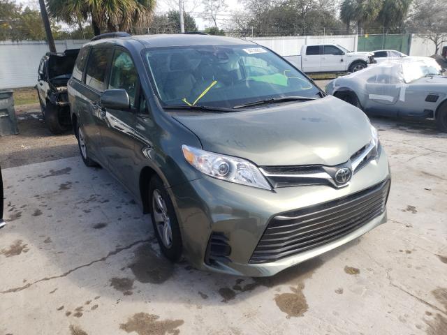 TOYOTA SIENNA LE 2020 5tdkz3dc0ls083631