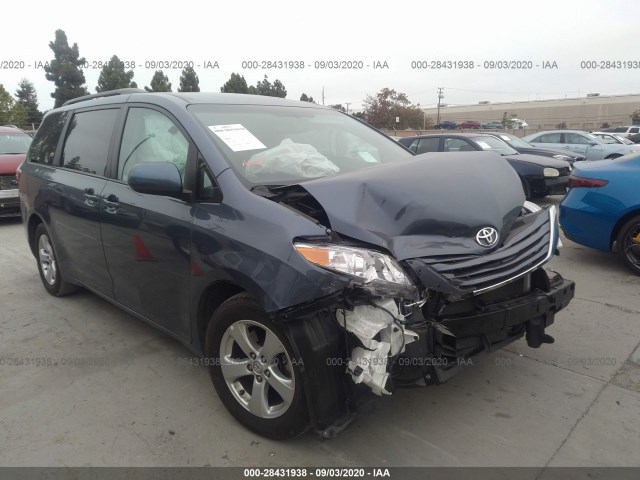 TOYOTA SIENNA 2017 5tdkz3dc1hs771449