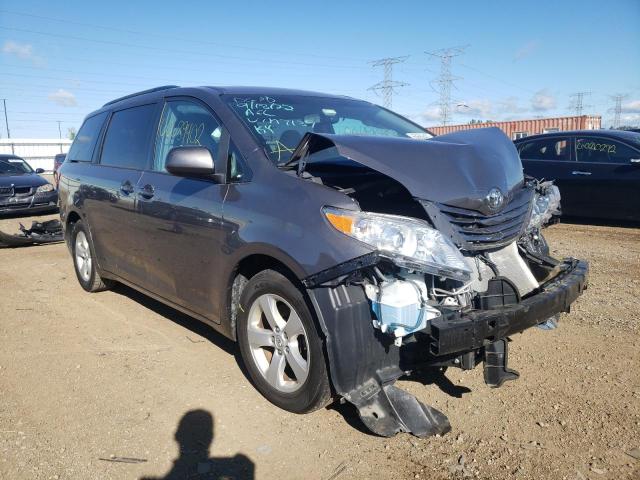 TOYOTA SIENNA LE 2017 5tdkz3dc1hs777137