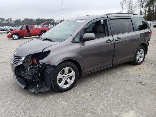 TOYOTA SIENNA LE 2017 5tdkz3dc1hs786307