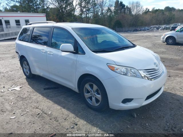 TOYOTA SIENNA 2017 5tdkz3dc1hs788512