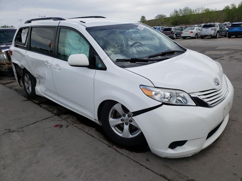 TOYOTA SIENNA LE 2017 5tdkz3dc1hs826238