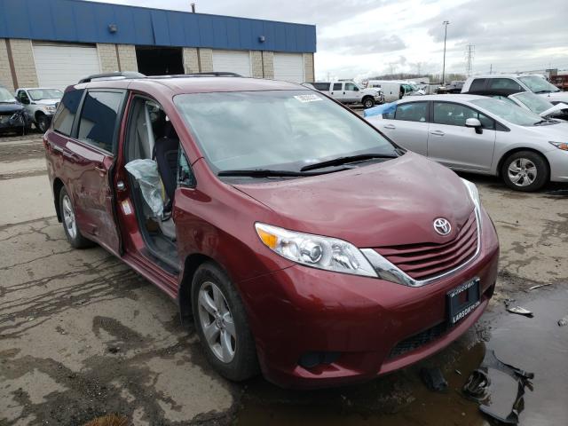 TOYOTA SIENNA LE 2017 5tdkz3dc1hs847932