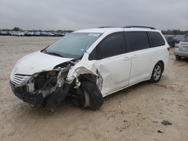 TOYOTA SIENNA LE 2017 5tdkz3dc1hs851799