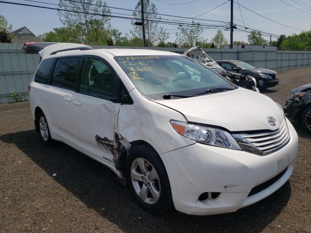 TOYOTA SIENNA LE 2017 5tdkz3dc1hs871194